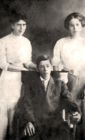 ca 1906 Betsy Eunice Thornburgh (Mimo), Uncle Ralph Thornburgh & Aunt Lucille Thornburgh R